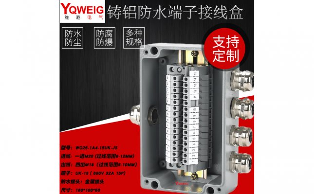 WG25-1A4-15UK-JS-铸铝端子接线盒
